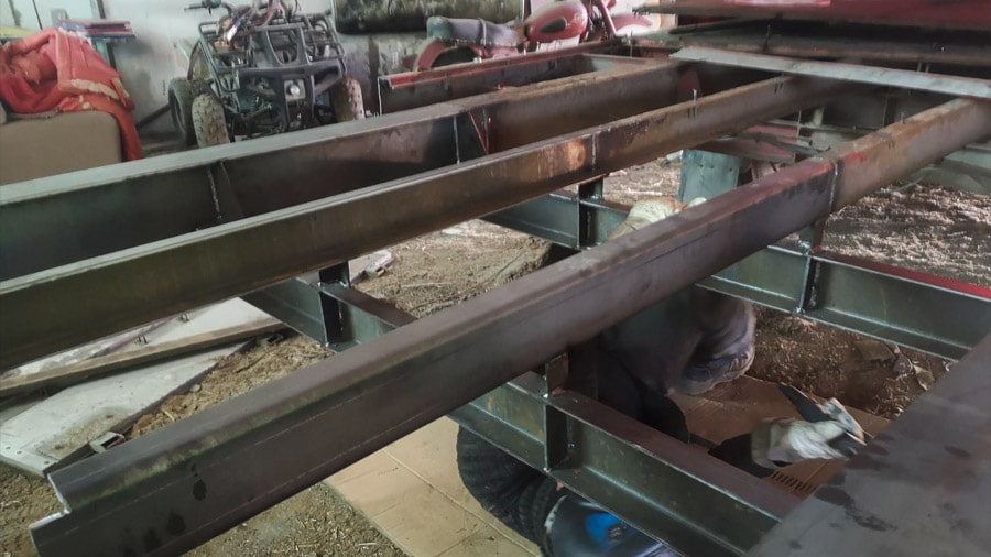 удлинение прицепа